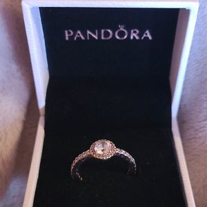 Pandora ring rose gold